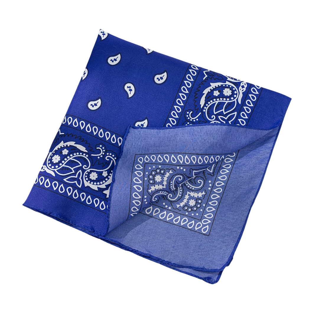 Bandana – Blue Paisley 4 Bandana – Blue Paisley 4
