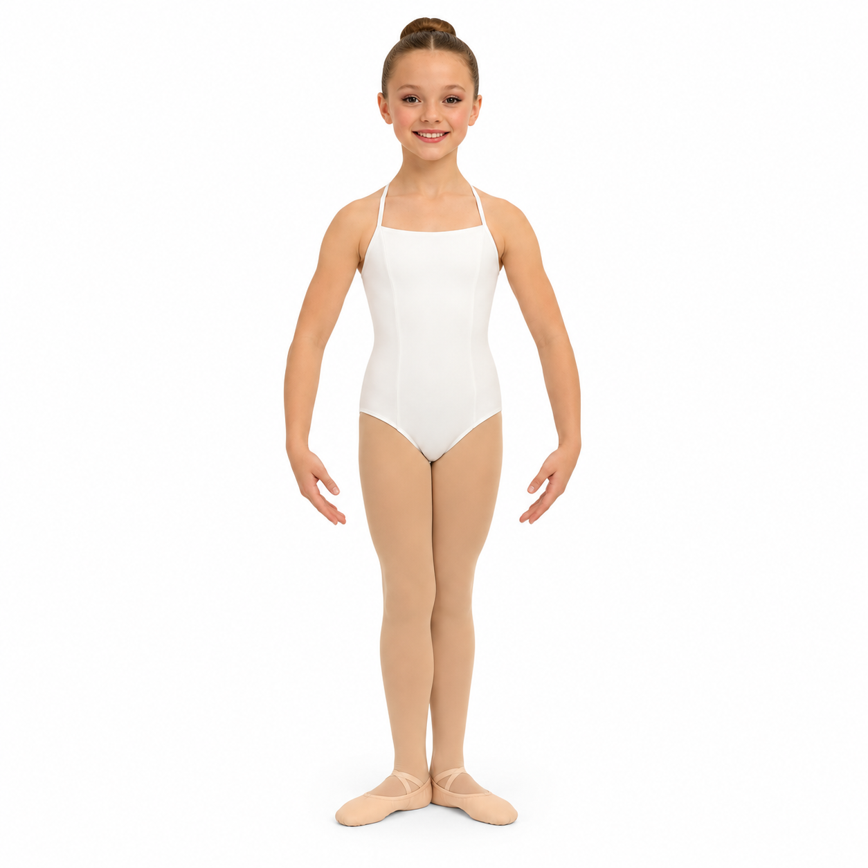 Basic White Leotard 9 Basic White Leotard 9