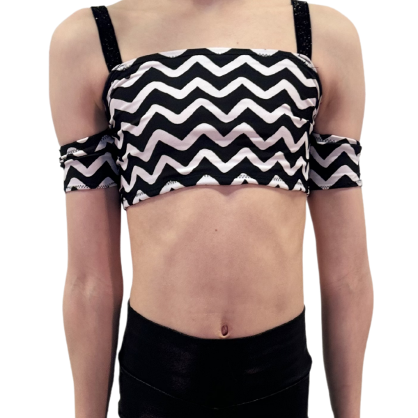 Chevron Crop Top 5