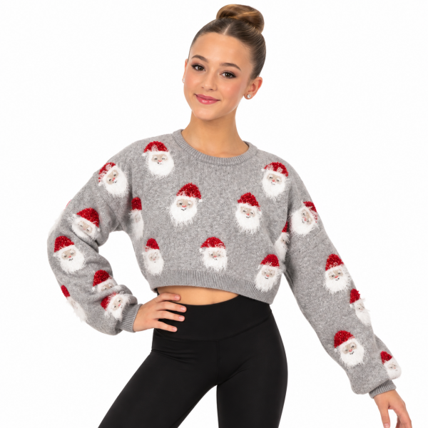 Cropped Santa Crew Neck 9