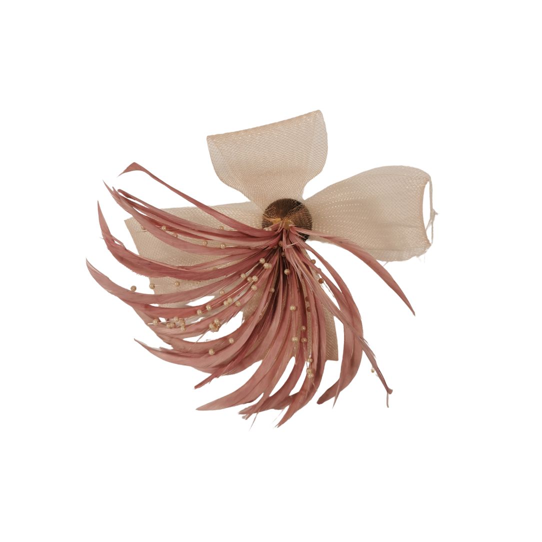 Dusty Rose Hair Clip 3 Dusty Rose Hair Clip 3
