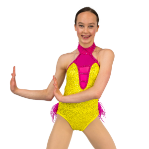 “Feather Bustle Leotard” 9