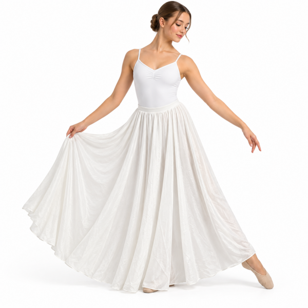 Floor Length Skirt – White 4