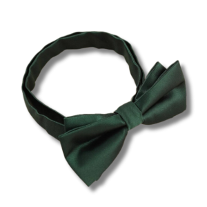 Green Satin Bowtie 3