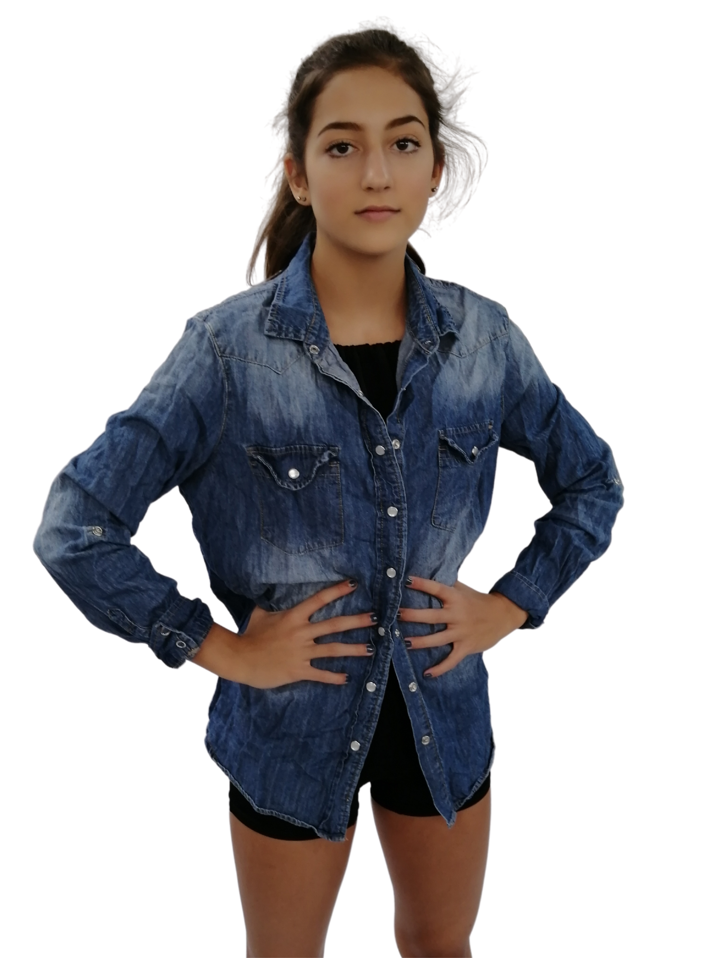 Denim Button Up 5 Denim Button Up 5