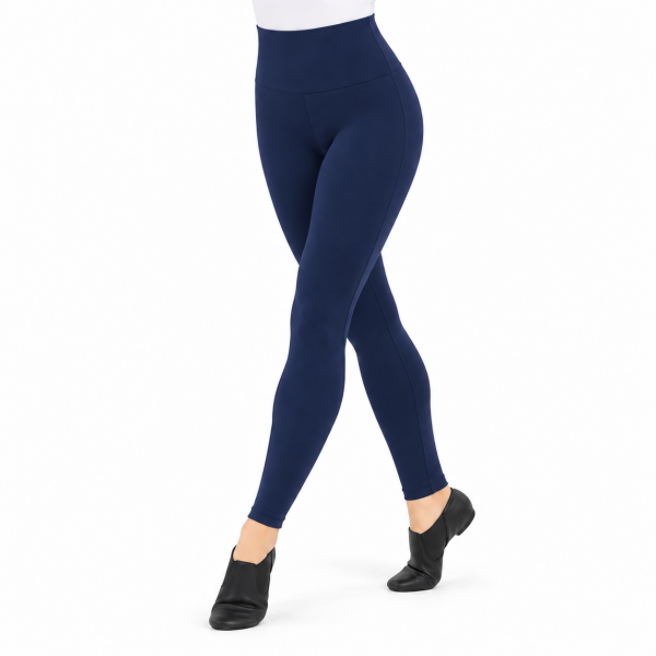 High Rise Full Length Leggings – Navy 4