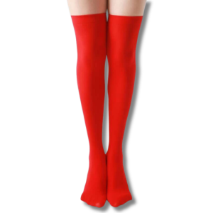 Solid Over The Knee Socks 3