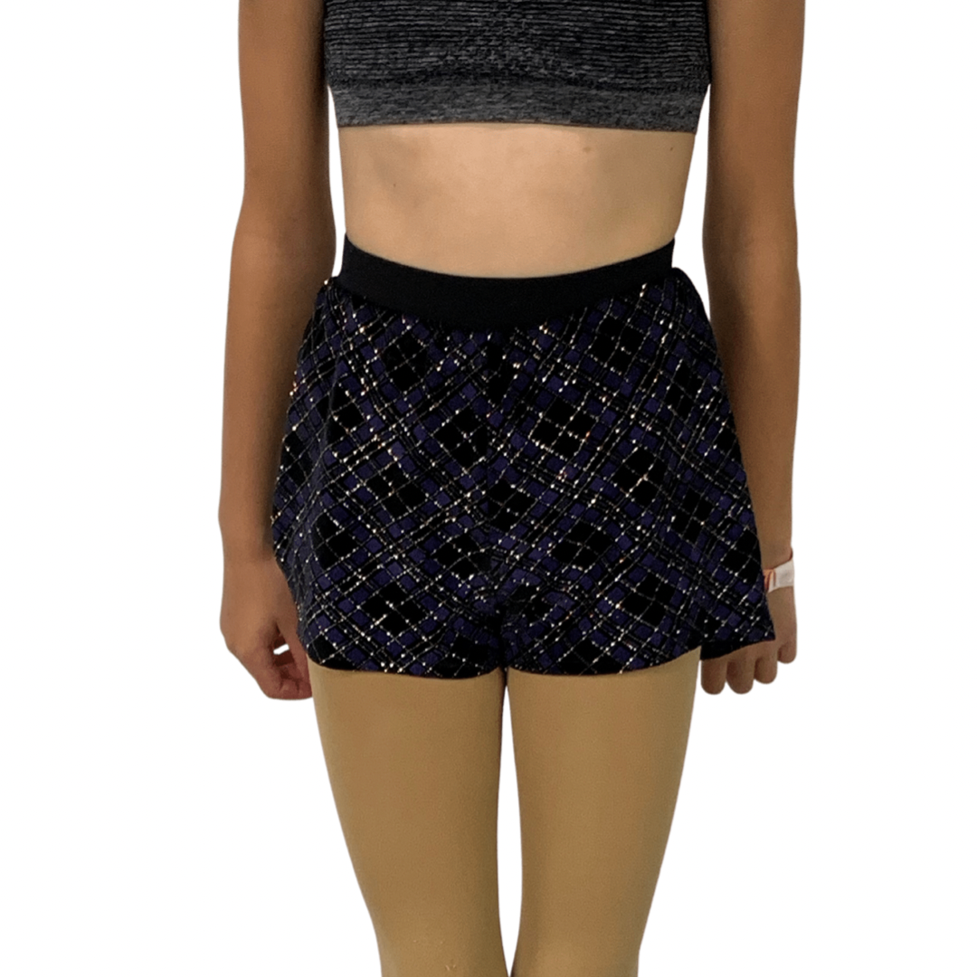 Shorts – Glitter Plaid 5 Shorts – Glitter Plaid 5