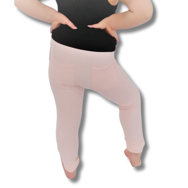 Pink Leggings with Pockets 77