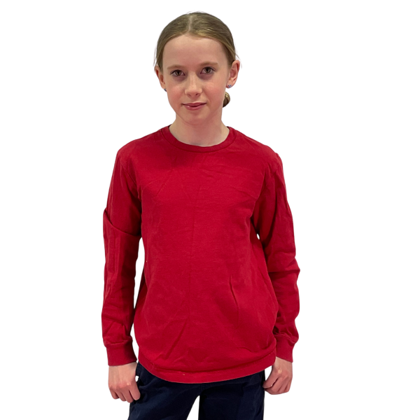 Red Longsleeve Crewneck 4