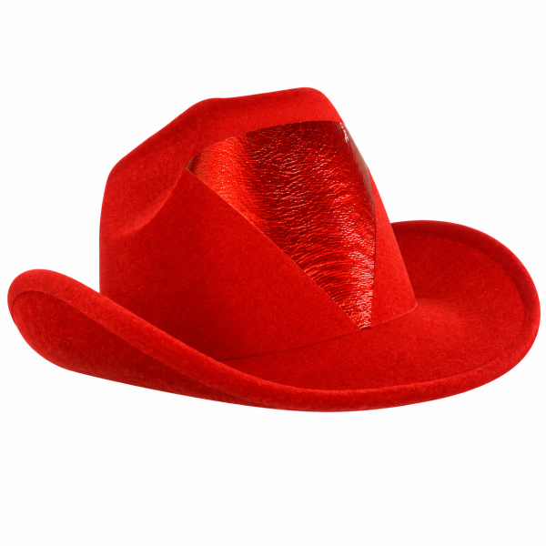 Red Cowboy Hat 3