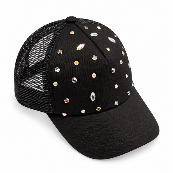 Rhinestoned Ball Cap