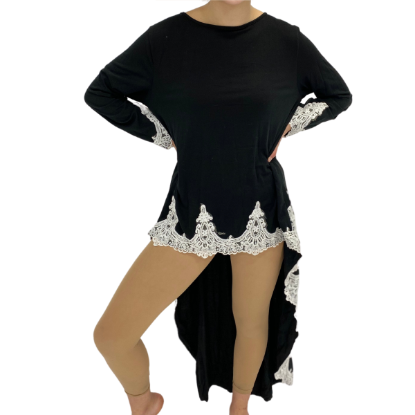 Black Lace Dress 4