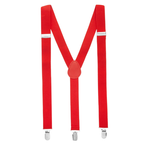 Suspenders – Red 3