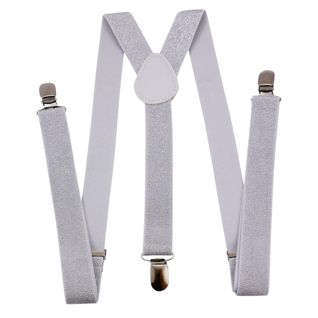 Suspenders – Silver Shimmer 4 Suspenders – Silver Shimmer 4