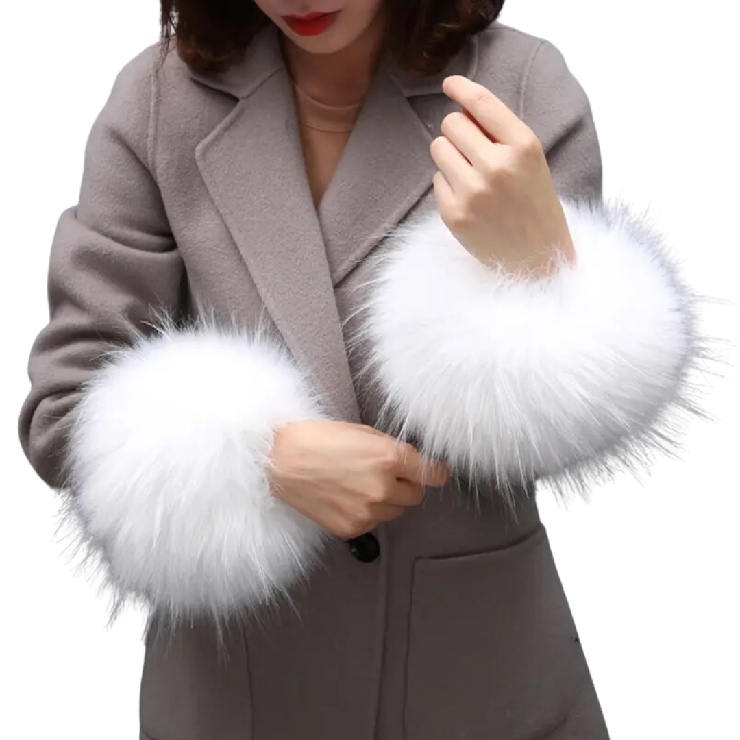 Faux Fur Wrist Warmers 4 Faux Fur Wrist Warmers 4