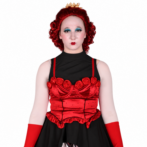 “Red Queen” High Neck Dress/Top