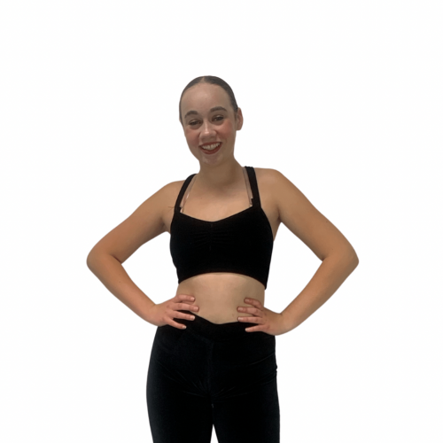 Black Velvet Crop Top 5 Black Velvet Crop Top 5