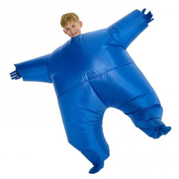 Blue Blow Up Suit 2
