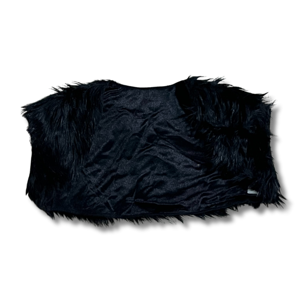 Black Fur Shrug 4