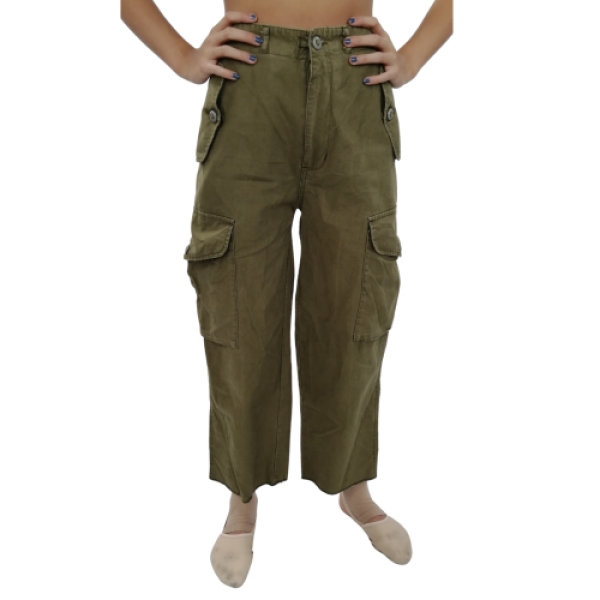 Green Cargo Pants 4