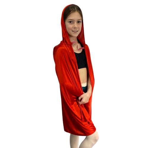 Red Cape with Hood 5 Red Cape with Hood 5